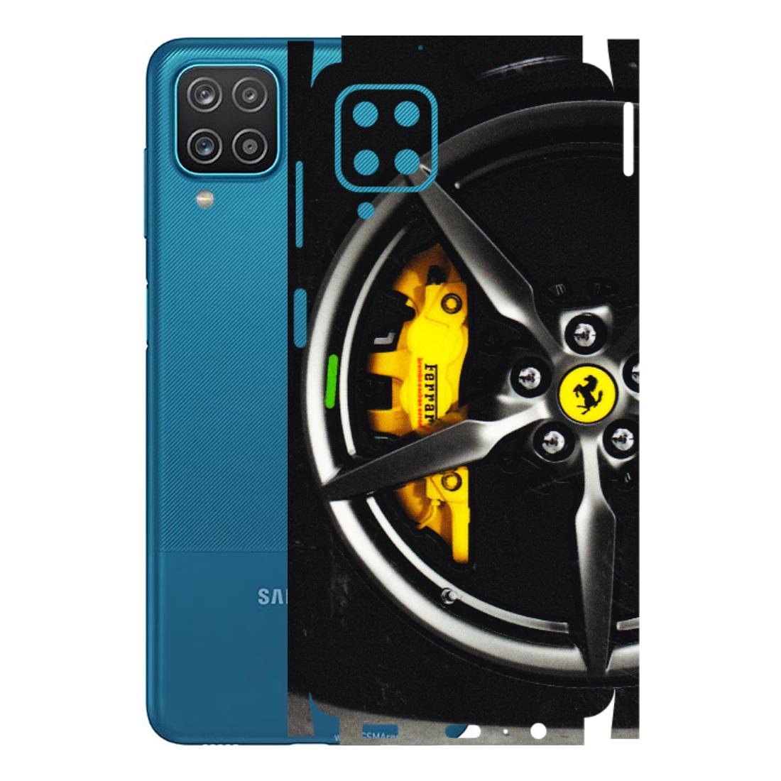 Samsung A/S Series Phone Skins (All Models) - Ferrari Wheel Alloy - 3D Embossed Finish (L-173) Samsung Galaxy A12