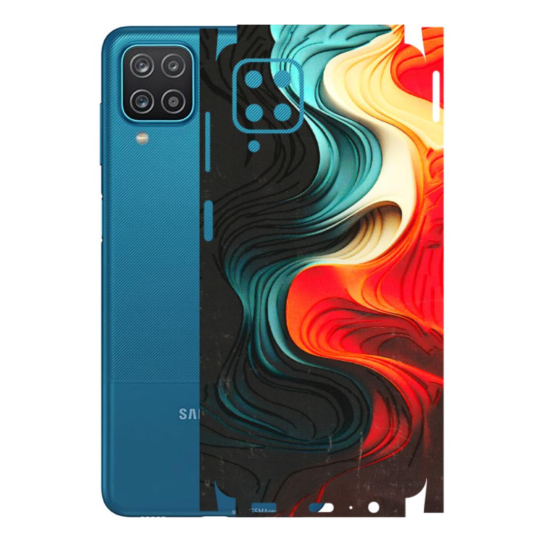 Samsung A/S Series Phone Skins (All Models) - The Silky Swirl - 3D Embossed Finish (L-240) Samsung Galaxy A12