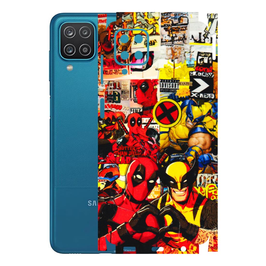 Samsung A/S Series Phone Skins (All Models) - Spidy Wolverine - 3D Embossed Finish (L-310) Samsung Galaxy A12