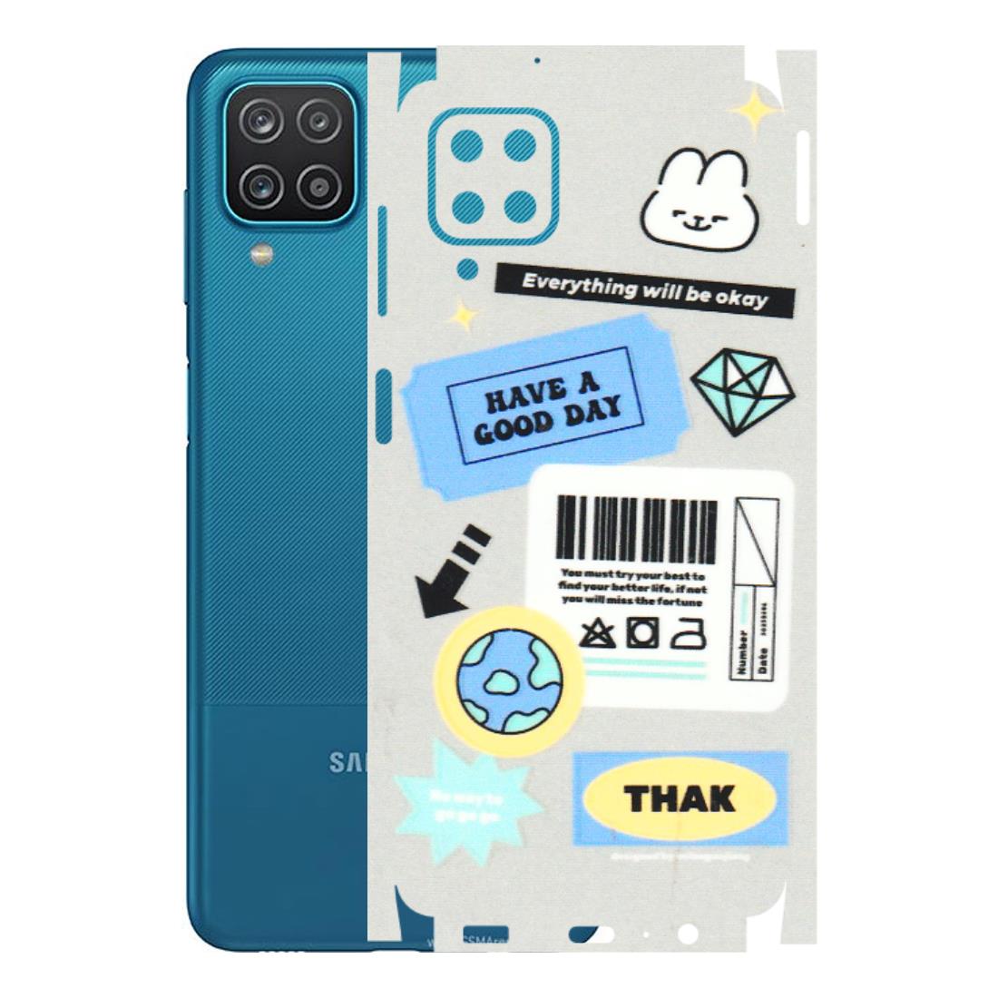 Samsung A/S Series Phone Skins (All Models) - Will Be Okay Design - 3D Embossed Finish (L-316) Samsung Galaxy A12