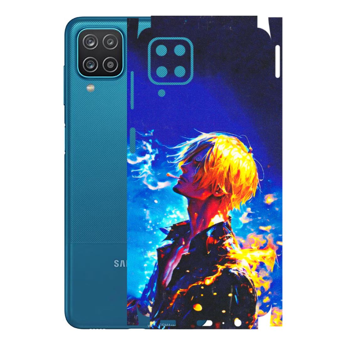 Samsung A/S Series Phone Skins (All Models) - Sanji Vinsmoke One Piece - 3D Embossed Finish (L-319) Samsung Galaxy A12