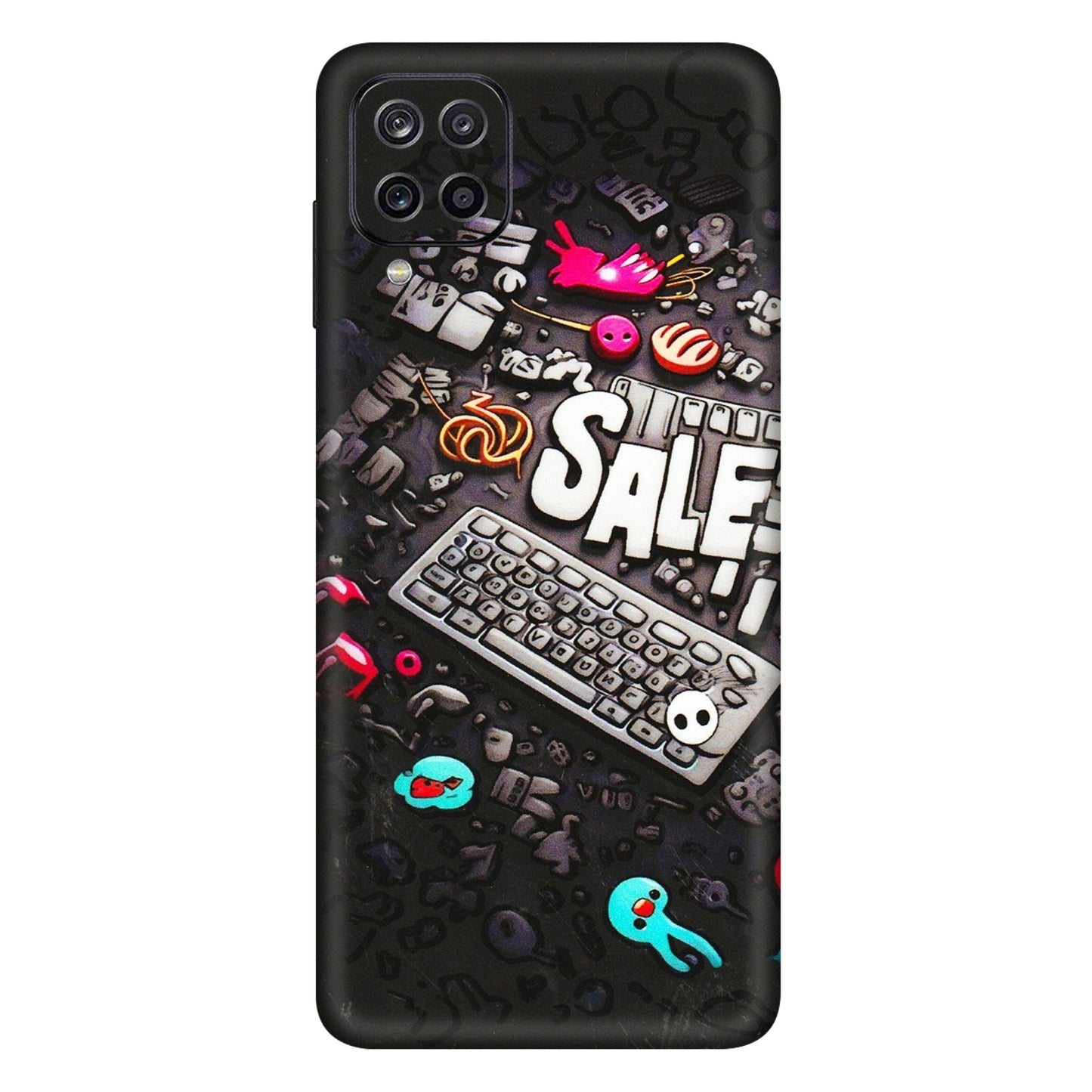 Samsung A/S Series Phone Skins (All Models) - Gadgets Sale - 3D Embossed Finish (L-50) Samsung Galaxy A12