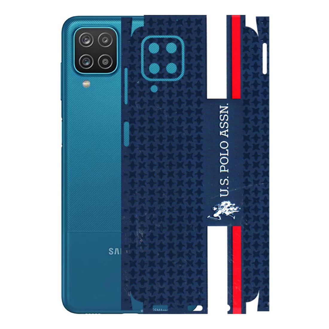 Samsung A/S Series Phone Skins (All Models) - US POLO Designer Brand - 3D Embossed Finish (L-65) Samsung Galaxy A12