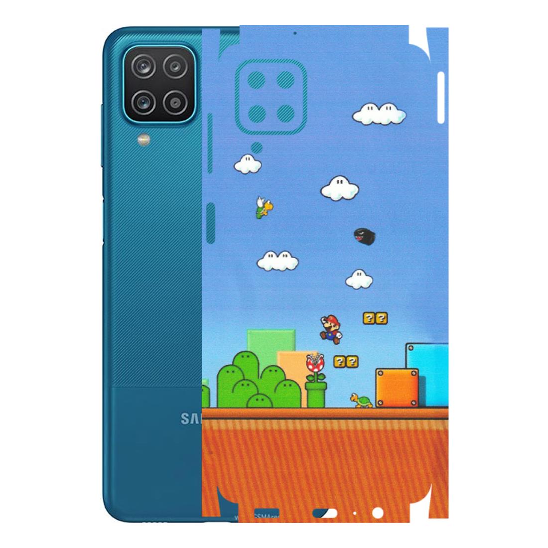 Samsung A/S Series Phone Skins (All Models) - Mario Game Scene - Matte Finish (M-24) Samsung Galaxy A12