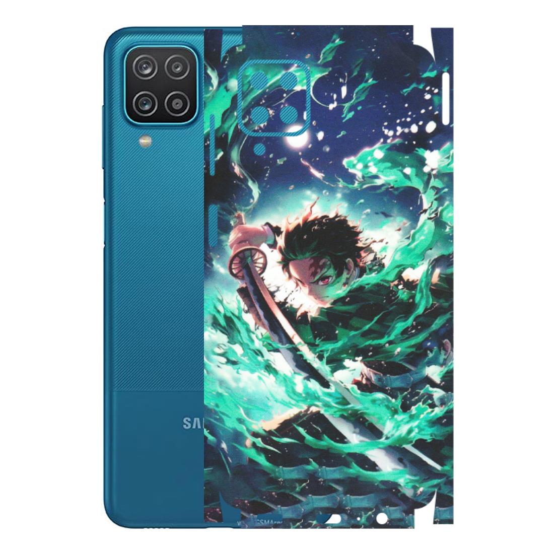 Samsung A/S Series Phone Skins (All Models) - Sword Fighter Anime - Matte Finish (M-29) Samsung Galaxy A12