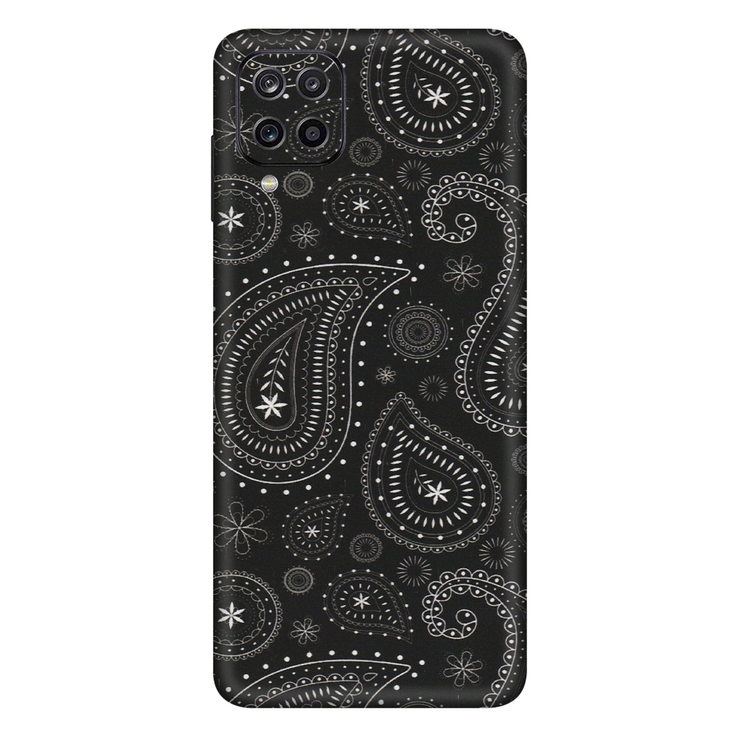 Samsung A/S Series Phone Skins (All Models) - Black Sober Kerry - Matte Finish (M-37) Samsung Galaxy A12