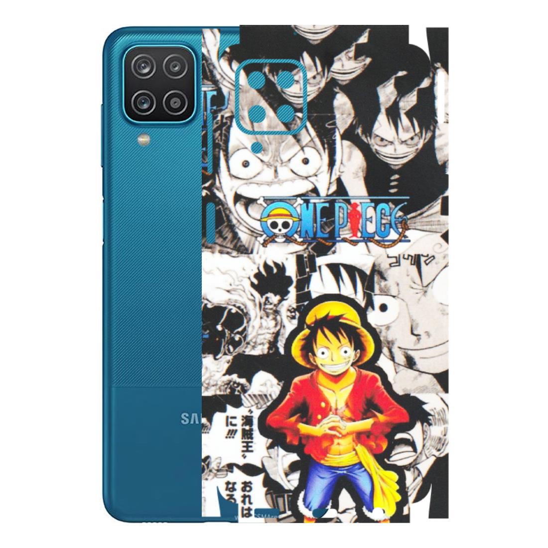 Samsung A/S Series Phone Skins (All Models) - One Piece B&W - Matte Finish (M-63) Samsung Galaxy A12