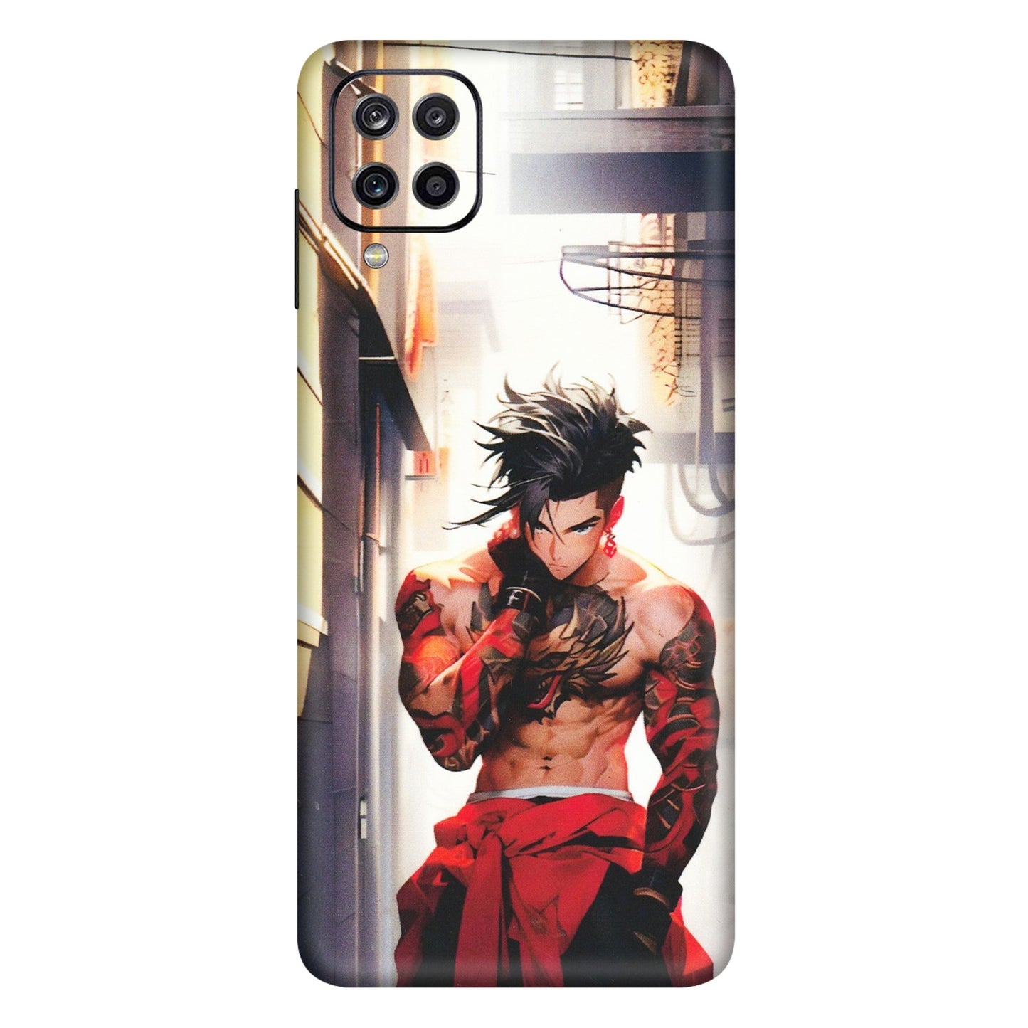 Samsung A/S Series Phone Skins (All Models) - In the streets of Japan - Matte Finish (M-77) Samsung Galaxy A12