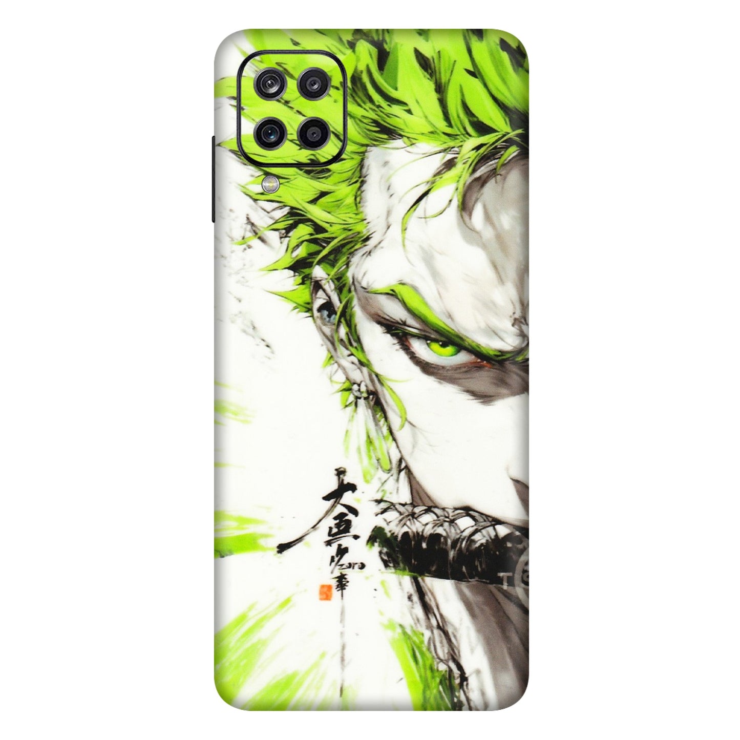 Samsung A/S Series Phone Skins (All Models) - Roro Taku Anime - Transparent Finish (T-18) Samsung Galaxy A12