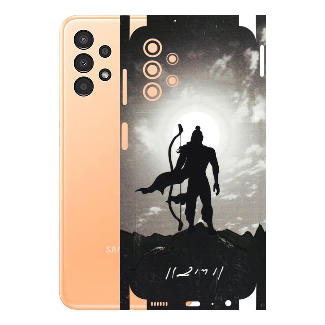 Samsung A/S Series Phone Skins (All Models) - Jai Siya Ram - 3D Embossed Finish (L-200) Samsung Galaxy A13 4G