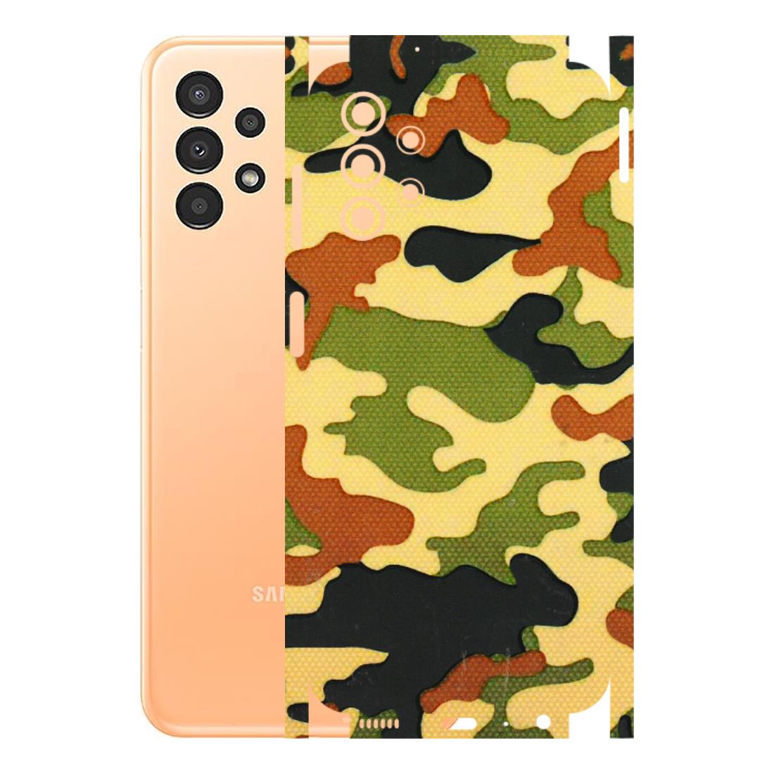 Samsung A/S Series Phone Skins (All Models) - Indian Military - 3D Embossed Finish (L-234) Samsung Galaxy A13 4G