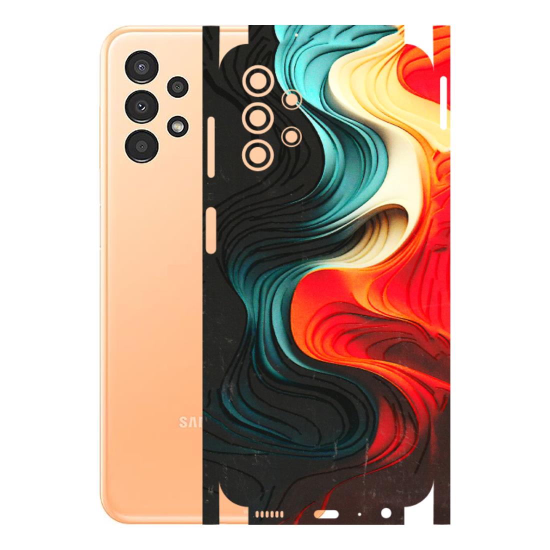 Samsung A/S Series Phone Skins (All Models) - The Silky Swirl - 3D Embossed Finish (L-240) Samsung Galaxy A13 4G