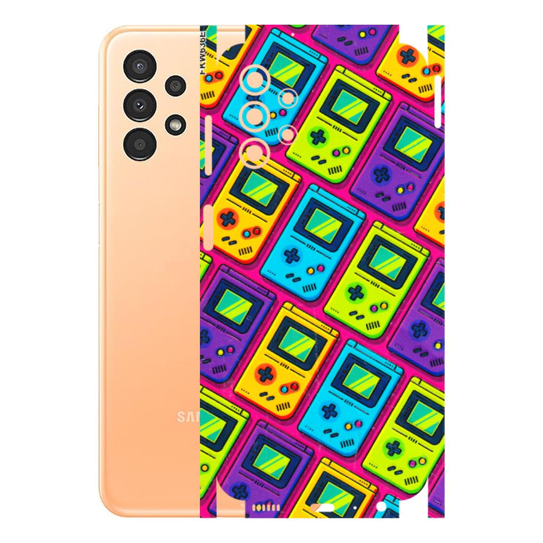 Samsung A/S Series Phone Skins (All Models) - Gameboy Colourful - 3D Embossed Finish (L-266) Samsung Galaxy A13 4G