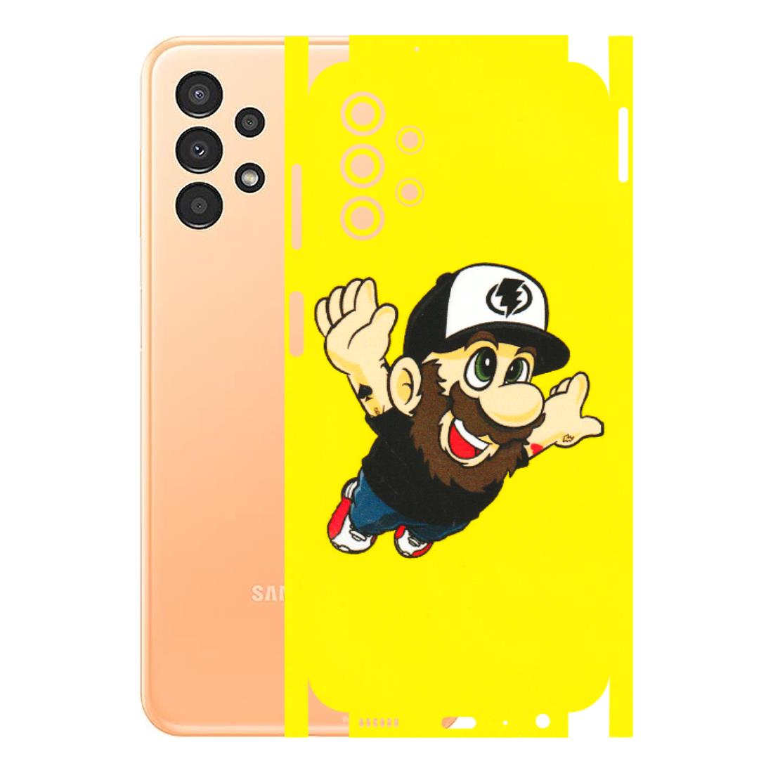 Samsung A/S Series Phone Skins (All Models) - Flying Beardo - 3D Embossed Finish (L-60) Samsung Galaxy A13 4G