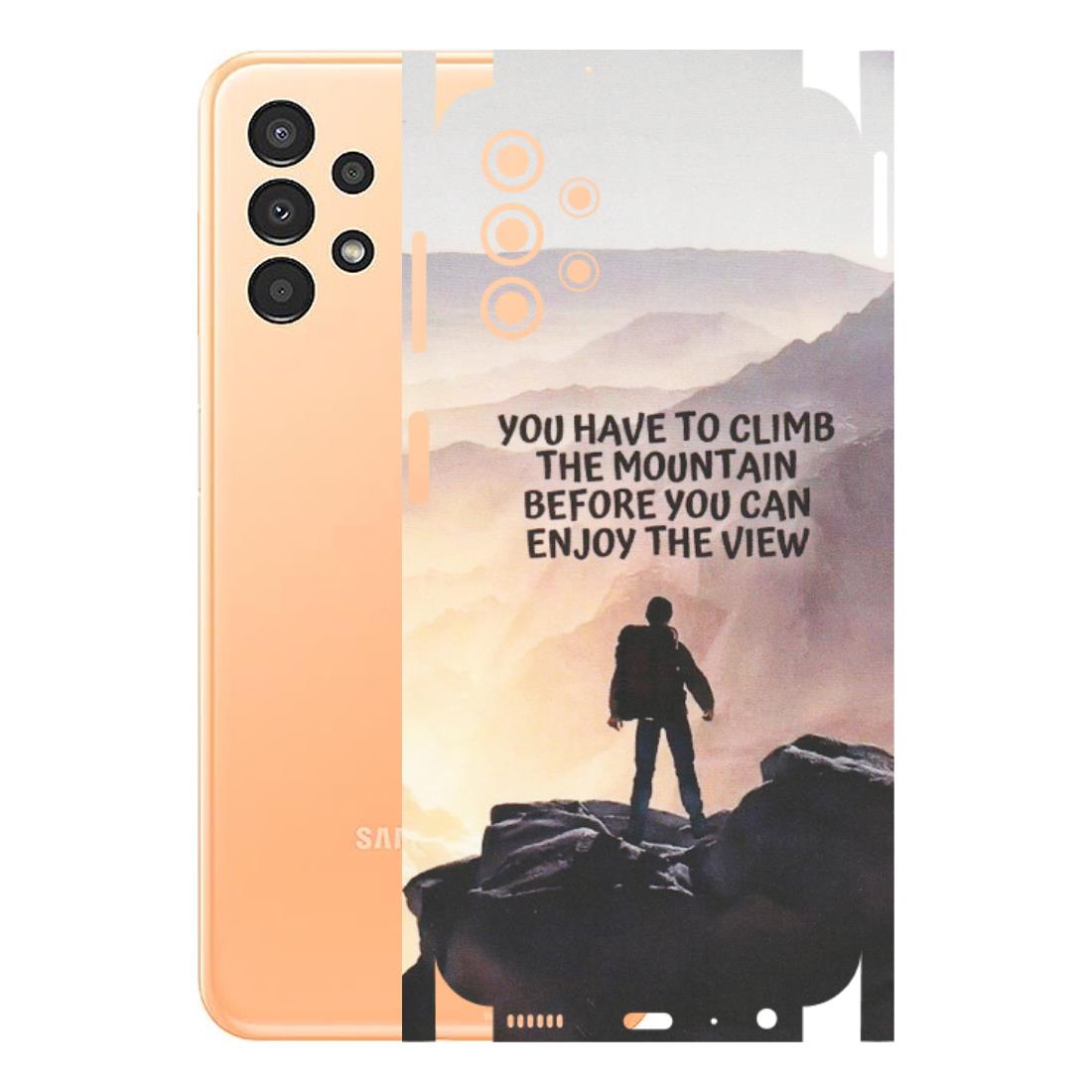 Samsung A/S Series Phone Skins (All Models) - Motivational Hiking Mountain - Matte Finish (M-28) Samsung Galaxy A13 4G