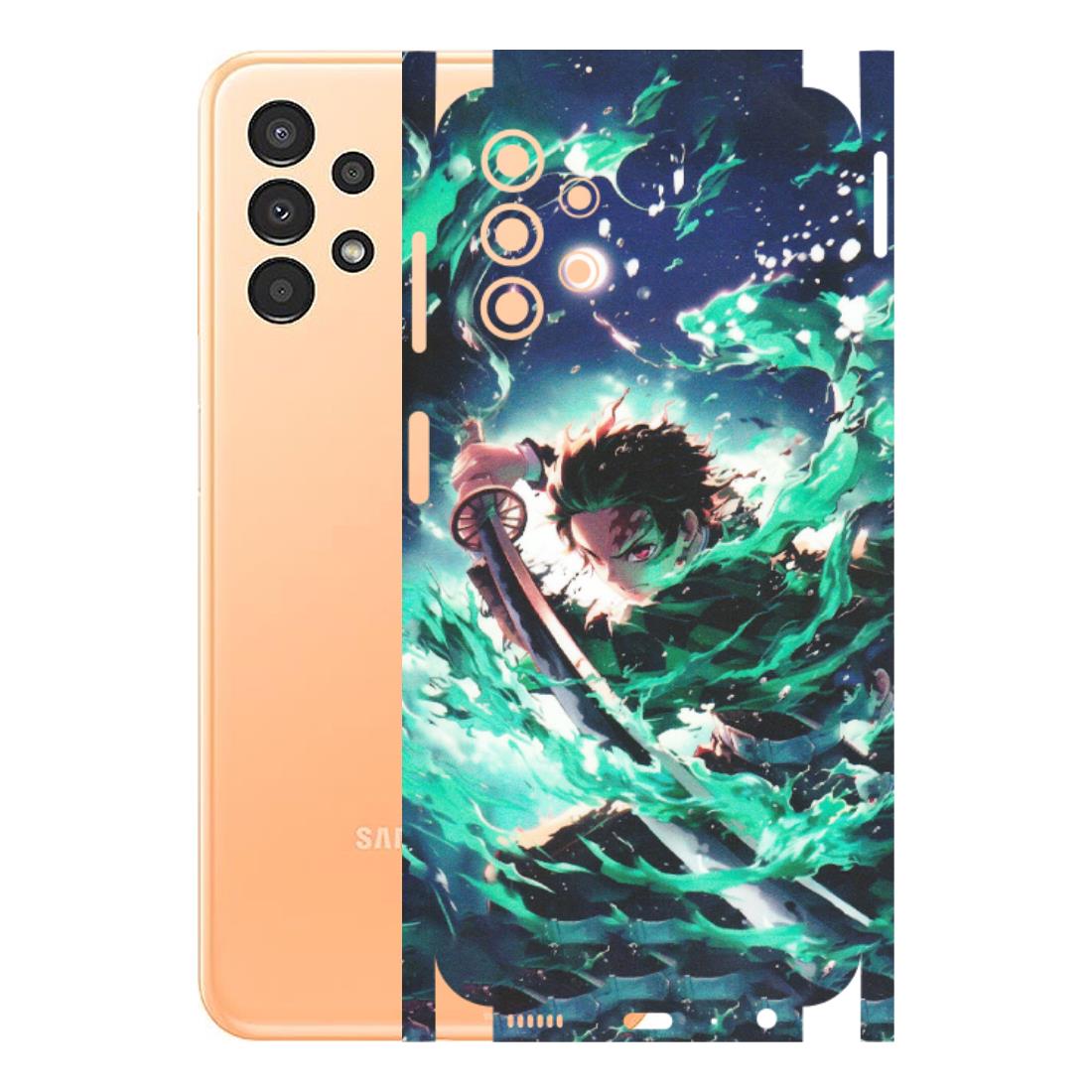Samsung A/S Series Phone Skins (All Models) - Sword Fighter Anime - Matte Finish (M-29) Samsung Galaxy A13 4G