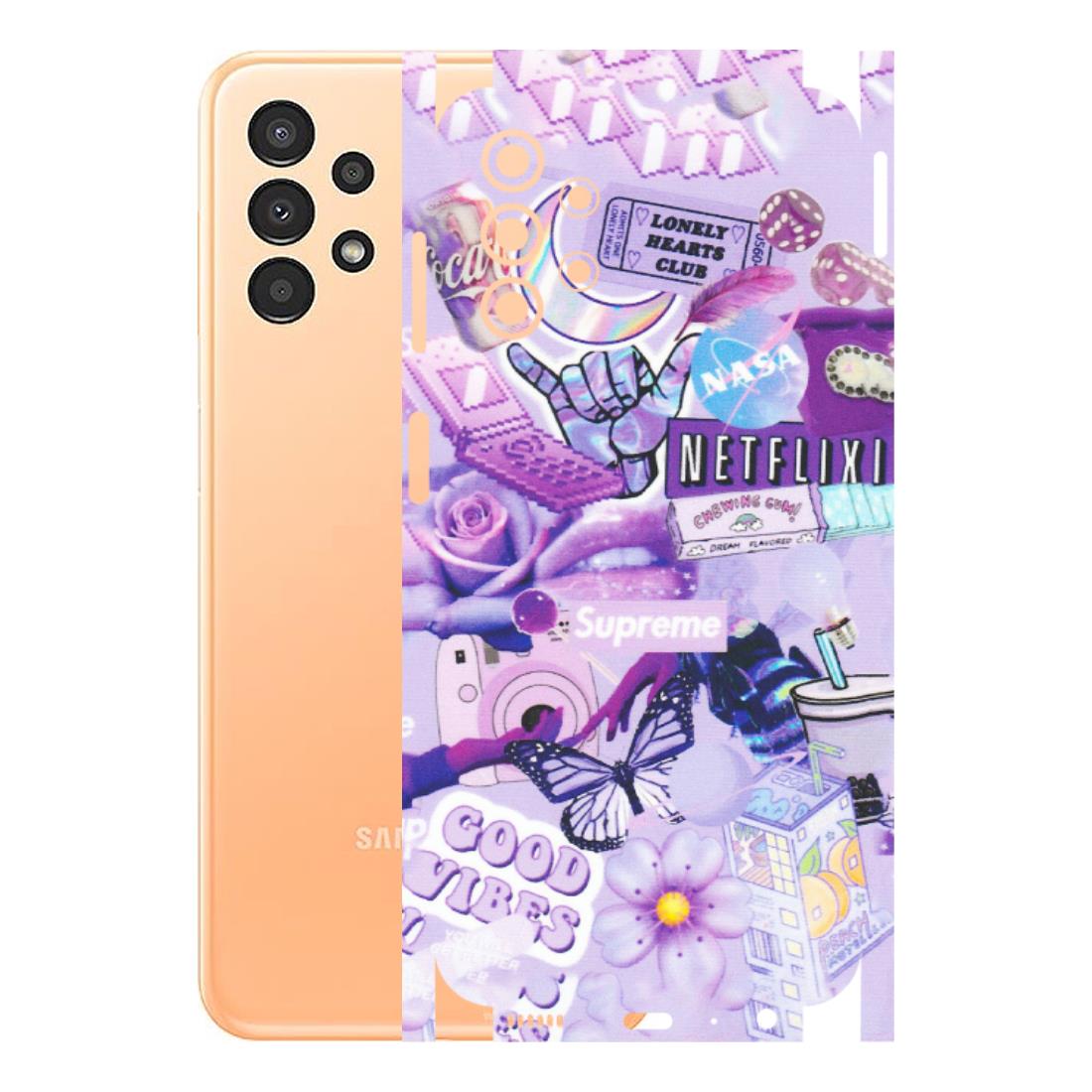 Samsung A/S Series Phone Skins (All Models) - Supreme Purple Magic - Matte Finish (M-88) Samsung Galaxy A13 4G