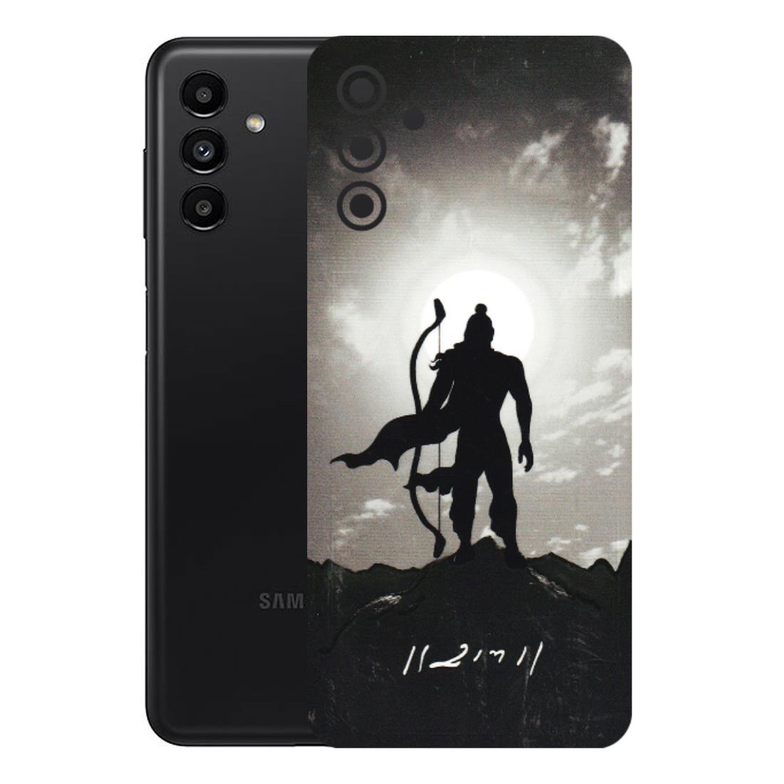 Samsung A/S Series Phone Skins (All Models) - Jai Siya Ram - 3D Embossed Finish (L-200) Samsung Galaxy A13 (5G)
