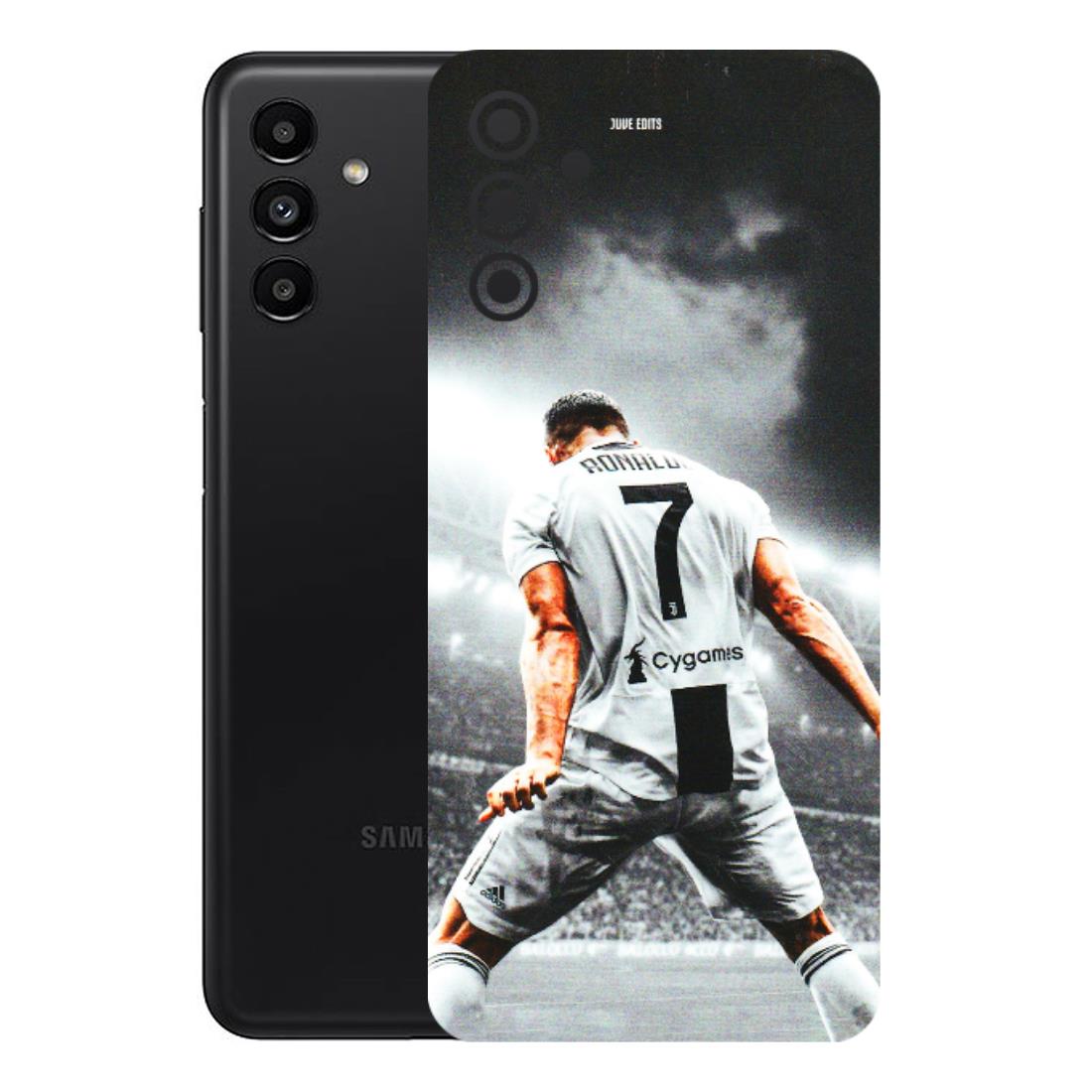 Samsung A/S Series Phone Skins (All Models) - Ronaldo CR7 Crazy - 3D Embossed Finish (L-44) Samsung Galaxy A13 (5G)