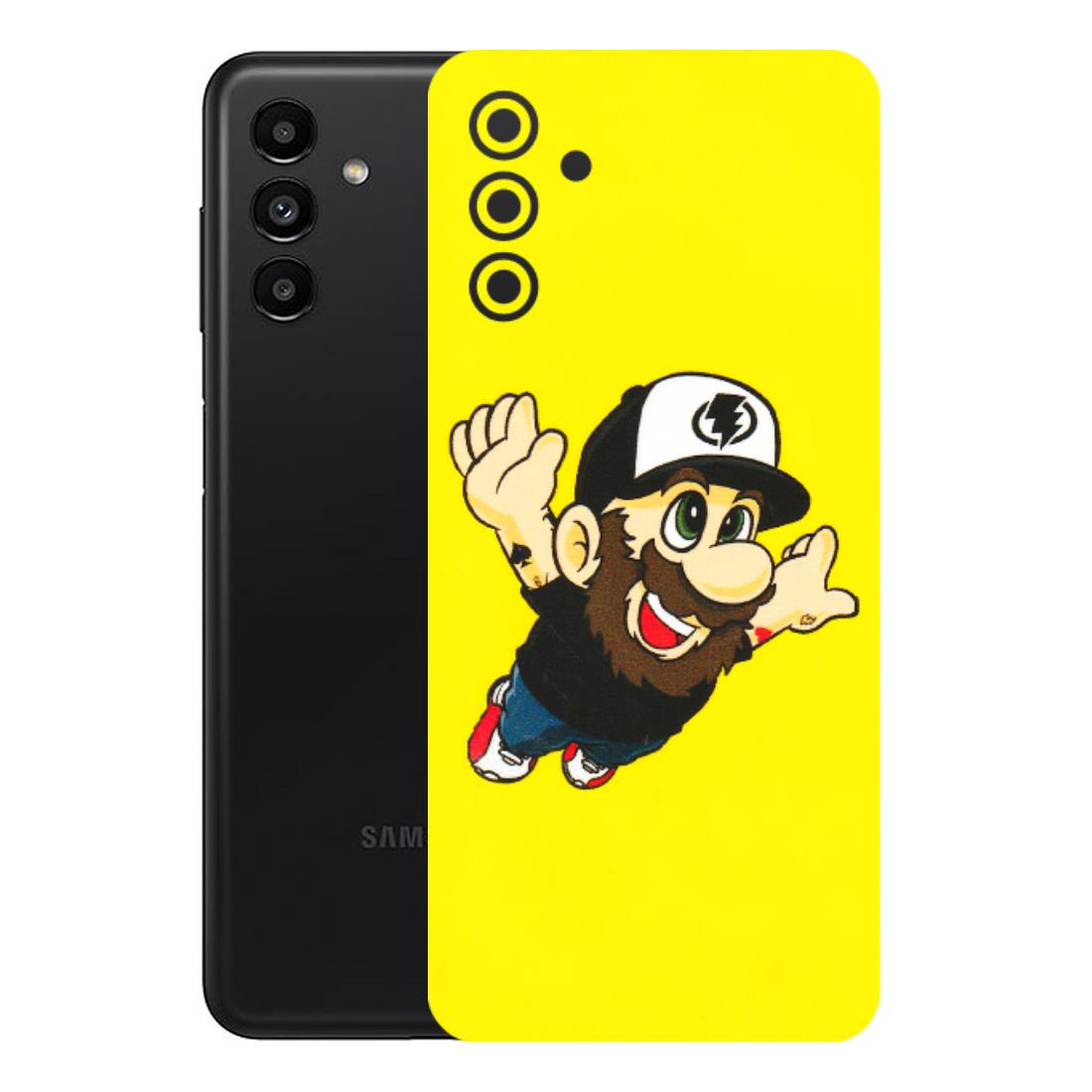Samsung A/S Series Phone Skins (All Models) - Flying Beardo - 3D Embossed Finish (L-60) Samsung Galaxy A13 (5G)