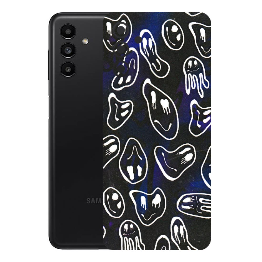 Samsung A/S Series Phone Skins (All Models) - Distorted Smileys - 3D Embossed Finish (L-92) Samsung Galaxy A13 (5G)