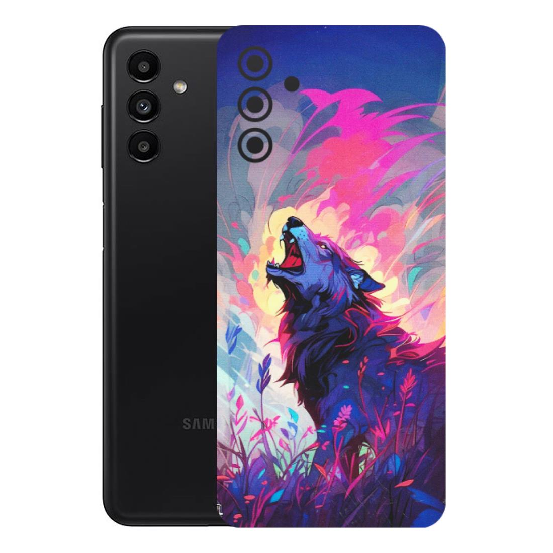 Samsung A/S Series Phone Skins (All Models) - New Wild Wolf Abstract - Matte Finish (M-125) Samsung Galaxy A13 (5G)