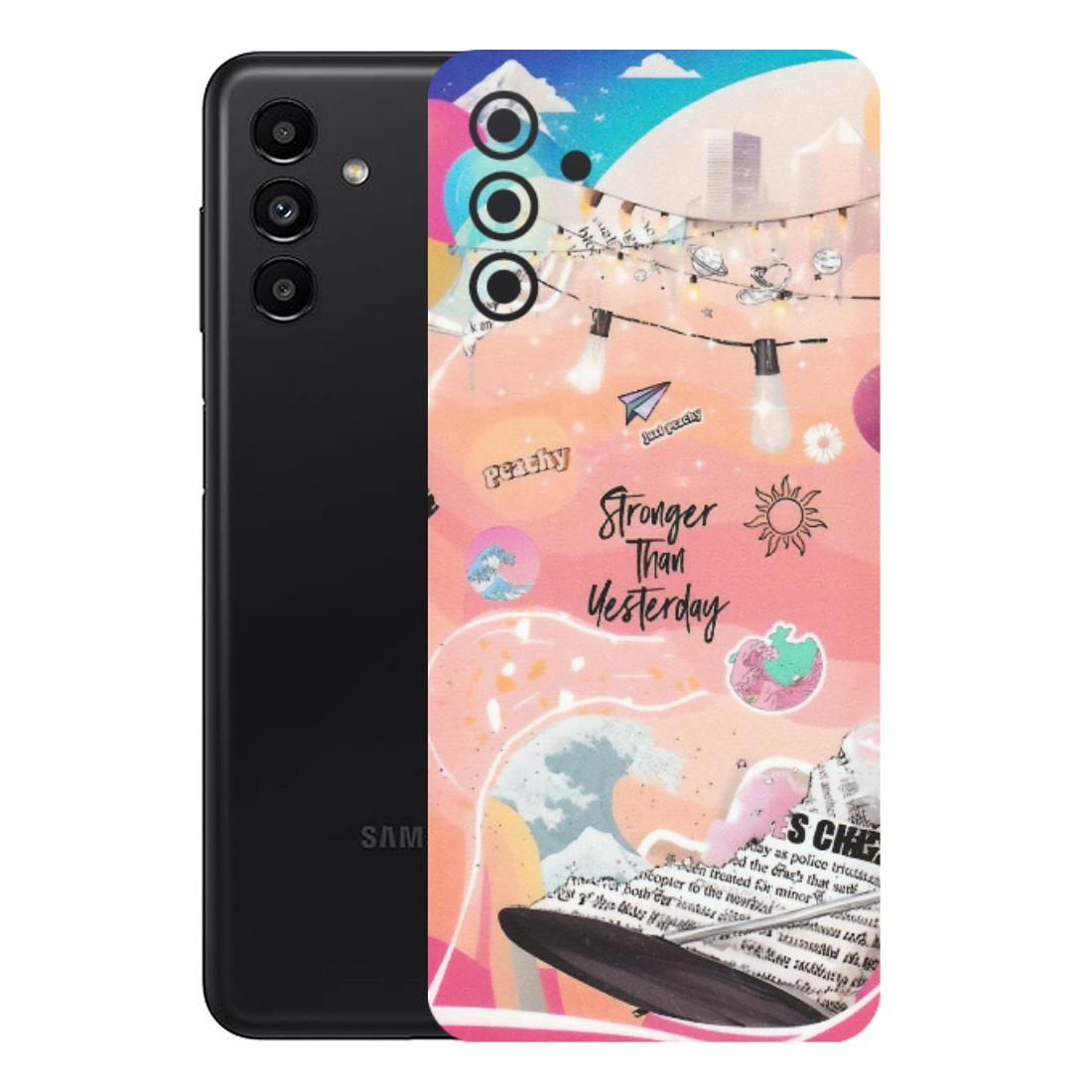 Samsung A/S Series Phone Skins (All Models) - Stronger Then Yesterday - Matte Finish (M-128) Samsung Galaxy A13 (5G)