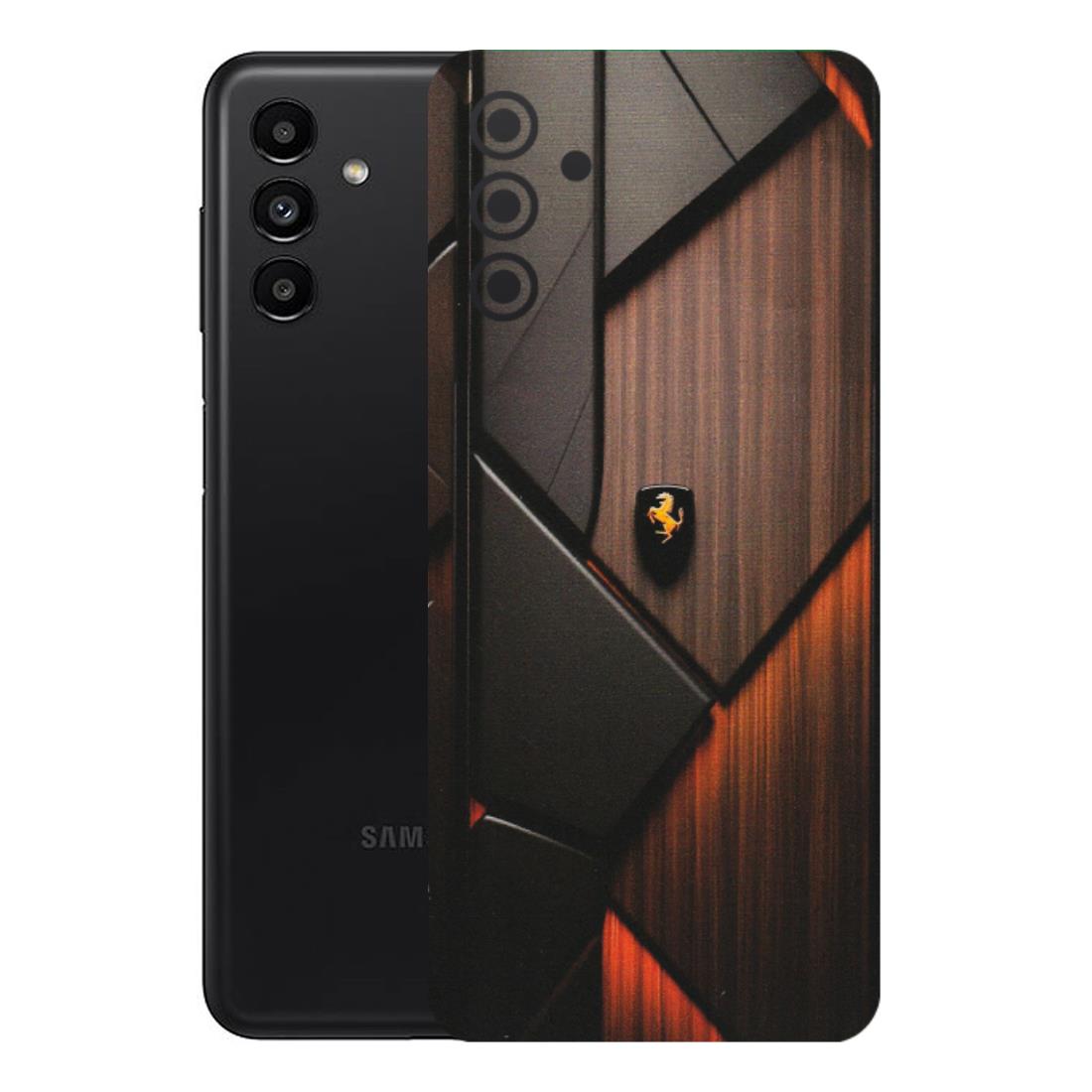 Samsung A/S Series Phone Skins (All Models) - Lambo Beauty Wood Pattern Sober - Matte Finish (M-51) Samsung Galaxy A13 (5G)