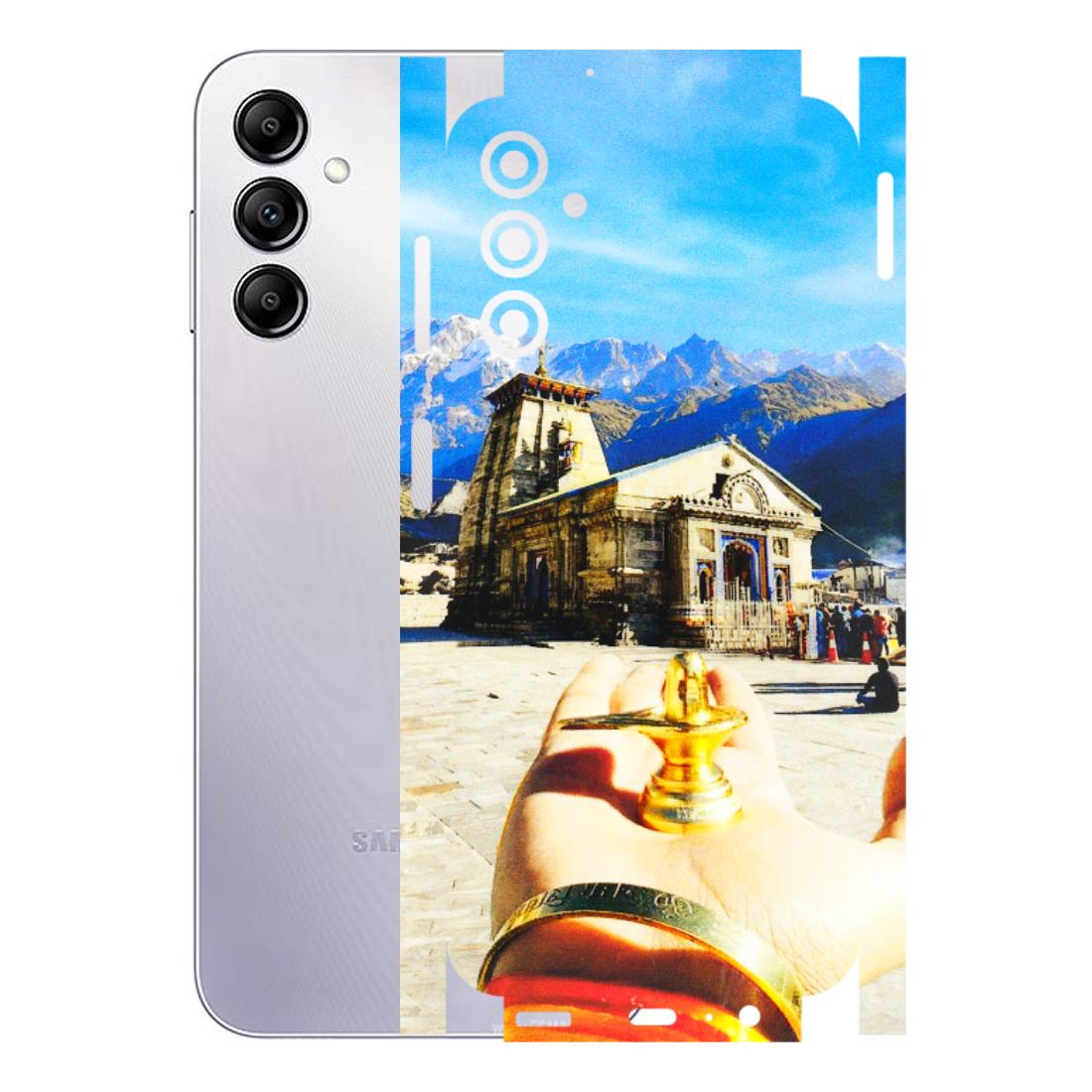 Samsung A/S Series Phone Skins (All Models) - Beauty of Kedarnath - 3D Embossed Finish (L-108) Samsung Galaxy A14 (5G)