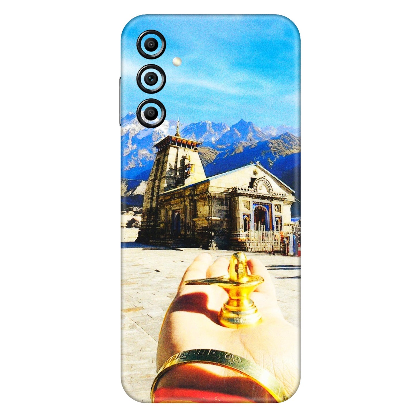 Samsung A/S Series Phone Skins (All Models) - Beauty of Kedarnath - 3D Embossed Finish (L-108) Samsung Galaxy A14 (5G)