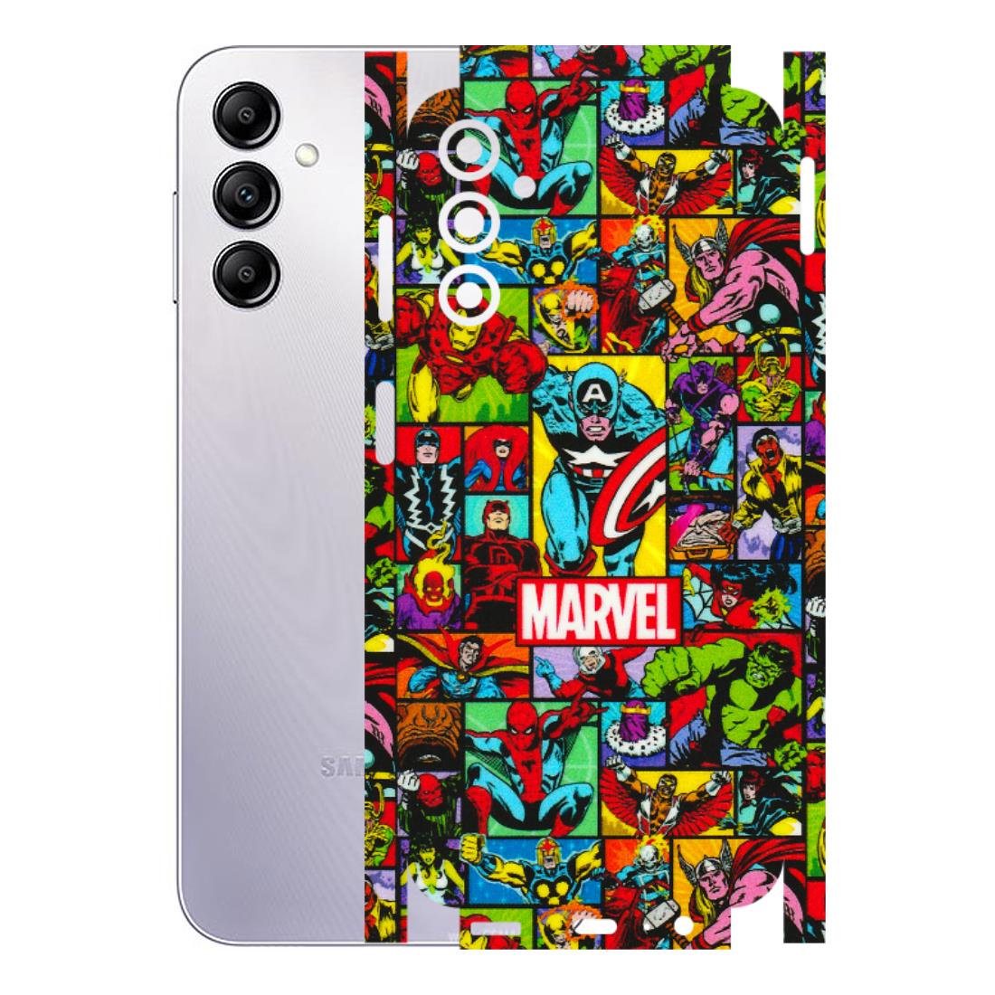 Samsung A/S Series Phone Skins (All Models) - MARVELOUS Comic Characters - 3D Embossed Finish (L-129) Samsung Galaxy A14 (5G)