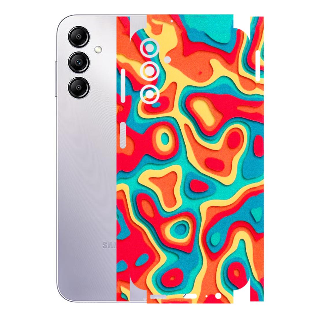 Samsung A/S Series Phone Skins (All Models) - Abstract Swirl - 3D Embossed Finish (L-150) Samsung Galaxy A14 (5G)