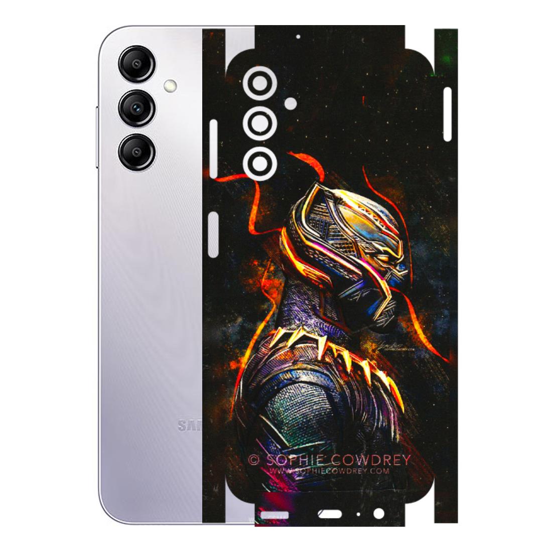 Samsung A/S Series Phone Skins (All Models) - Black Panther - 3D Embossed Finish (L-190) Samsung Galaxy A14 (5G)