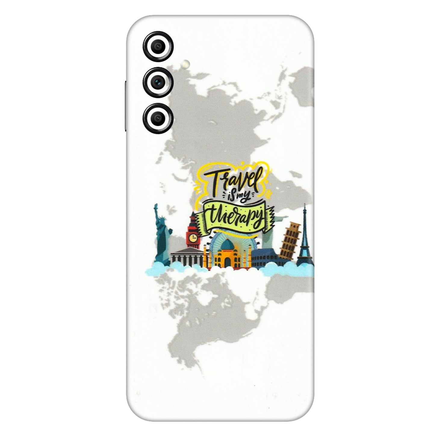 Samsung A/S Series Phone Skins (All Models) - Travel Therapy - 3D Embossed Finish (L-199) Samsung Galaxy A14 (5G)