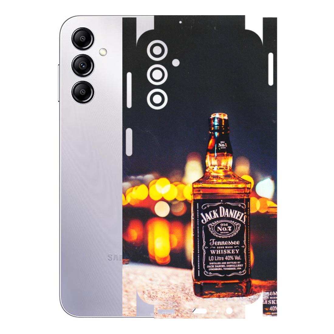 Samsung A/S Series Phone Skins (All Models) - JD Whiskey Bottle - 3D Embossed Finish (L-20) Samsung Galaxy A14 (5G)