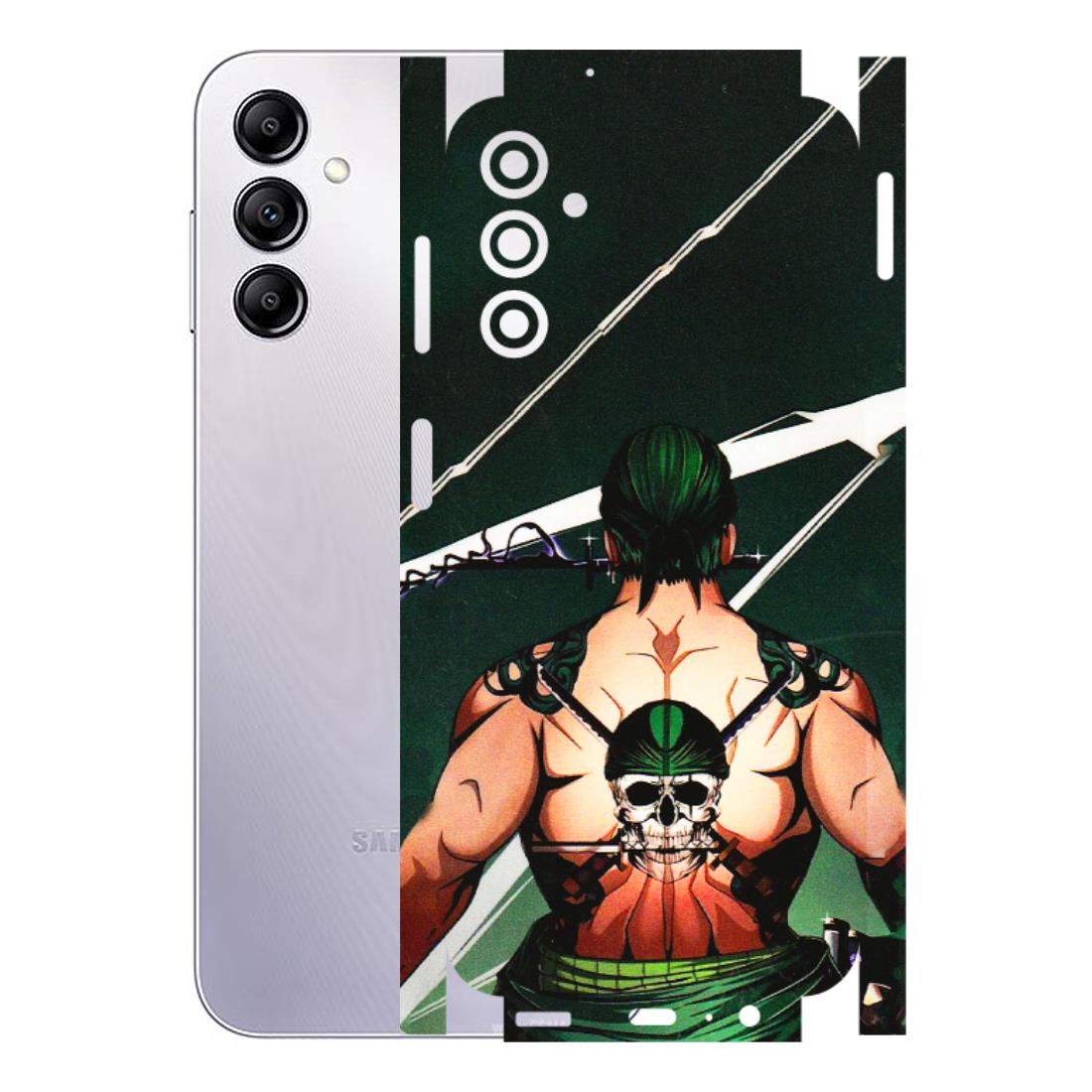 Samsung A/S Series Phone Skins (All Models) - Zoro Anime - 3D Embossed Finish (L-23) Samsung Galaxy A14 (5G)
