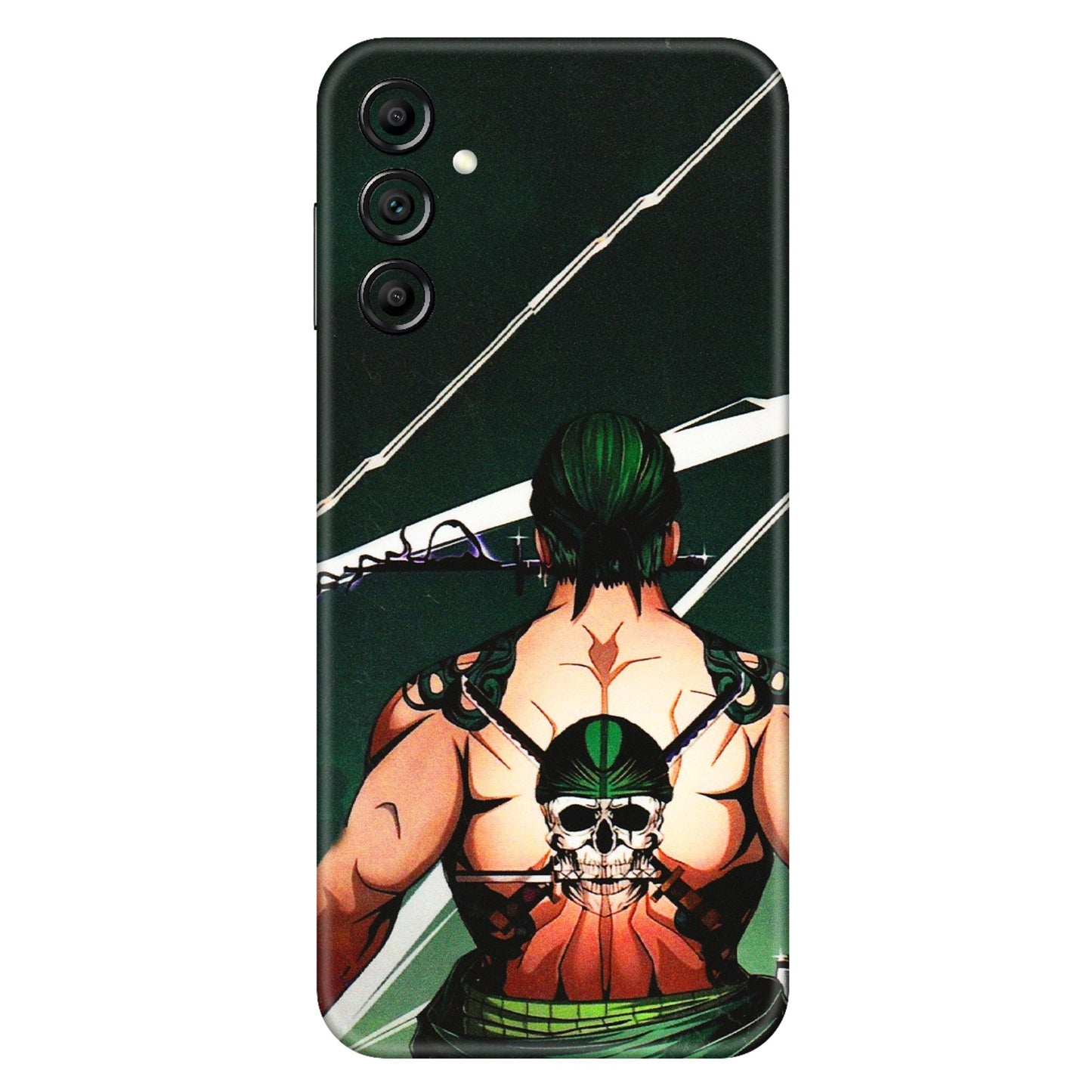 Samsung A/S Series Phone Skins (All Models) - Zoro Anime - 3D Embossed Finish (L-23) Samsung Galaxy A14 (5G)