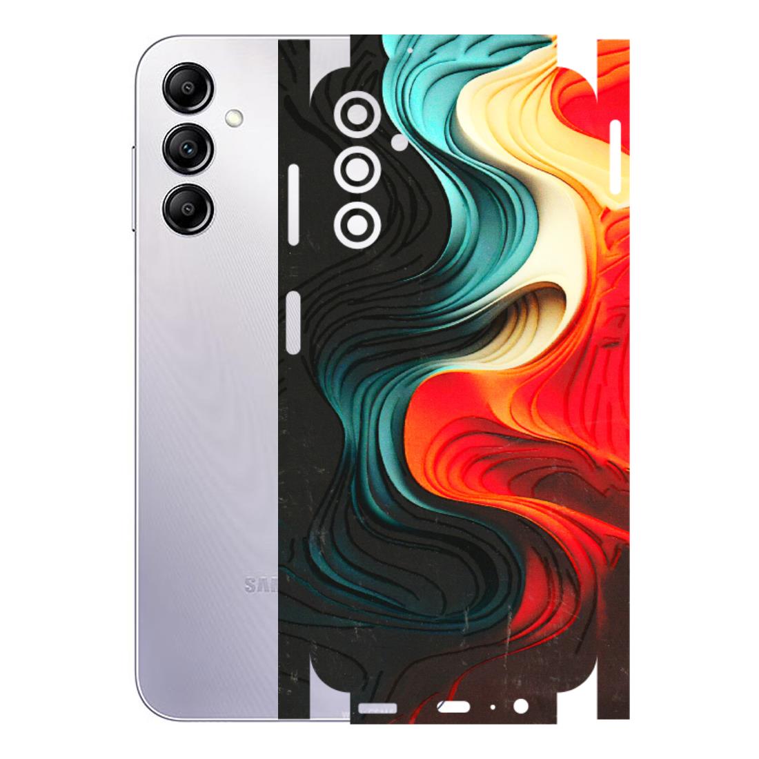 Samsung A/S Series Phone Skins (All Models) - The Silky Swirl - 3D Embossed Finish (L-240) Samsung Galaxy A14 (5G)
