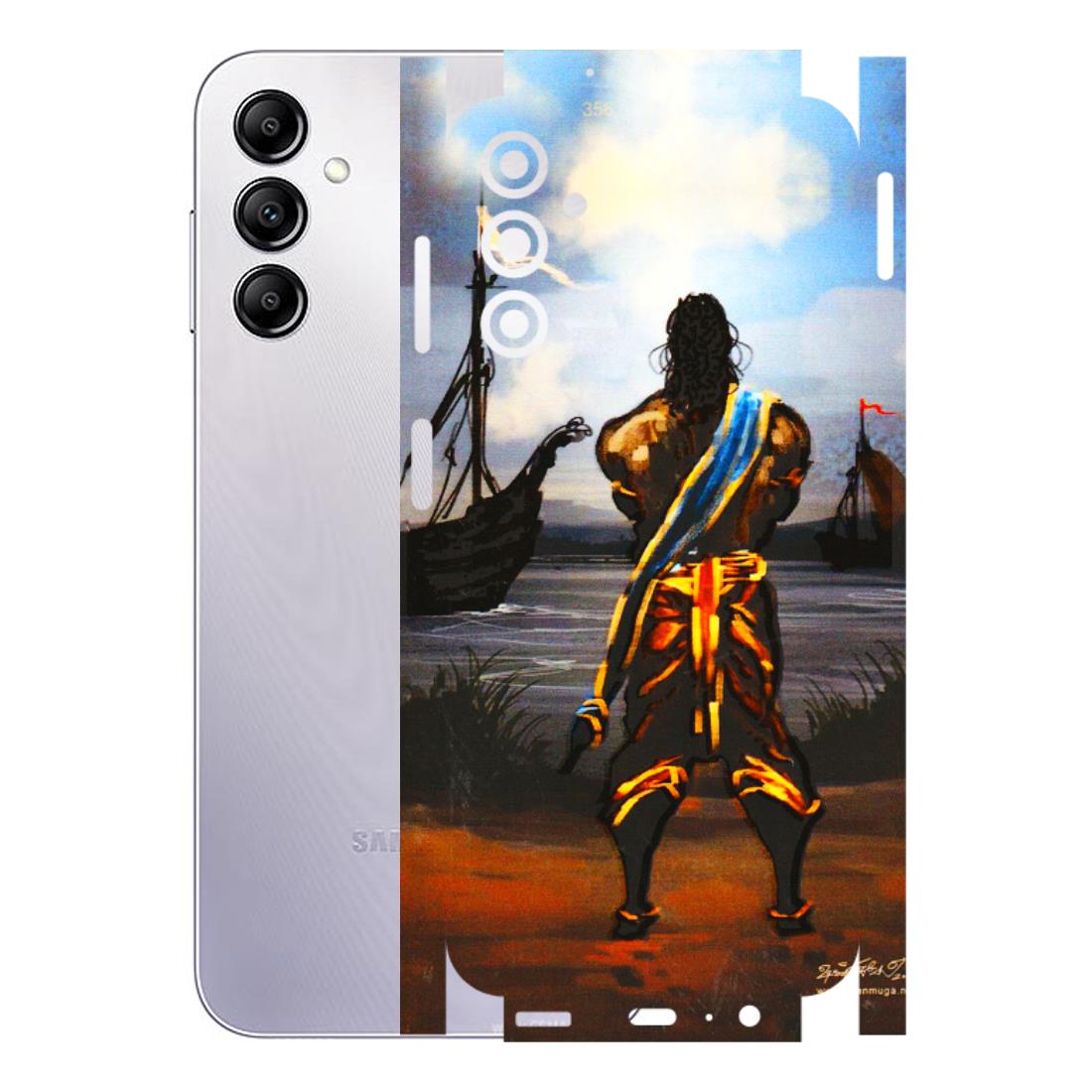 Samsung A/S Series Phone Skins (All Models) - Heavenly God Figure - 3D Embossed Finish (L-34) Samsung Galaxy A14 (5G)