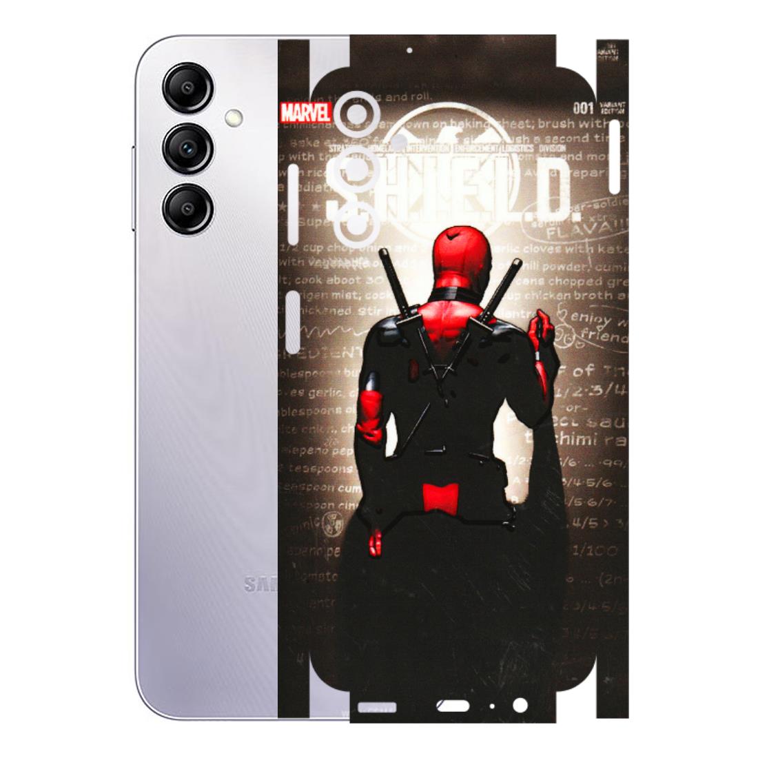 Samsung A/S Series Phone Skins (All Models) - Deadpool - 3D Embossed Finish (L-56) Samsung Galaxy A14 (5G)