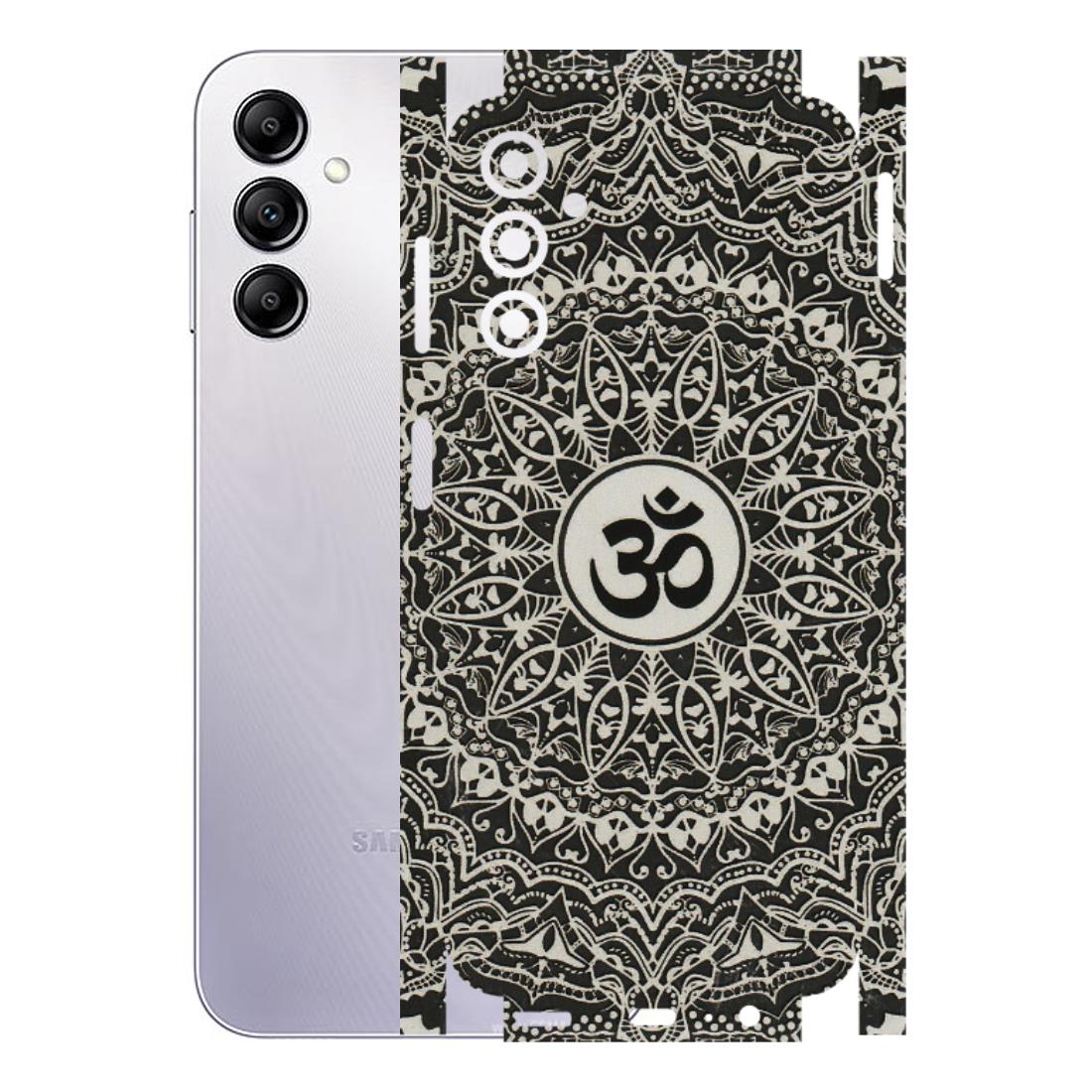 Samsung A/S Series Phone Skins (All Models) - Aum Elegant Mandala - 3D Embossed Finish (L-62) Samsung Galaxy A14 (5G)