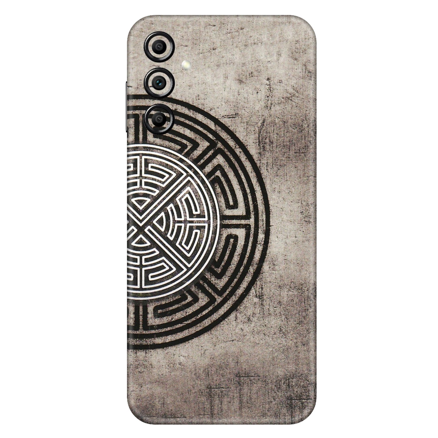 Samsung A/S Series Phone Skins (All Models) - Mysterious Circular Design - 3D Embossed Finish (L-63) Samsung Galaxy A14 (5G)