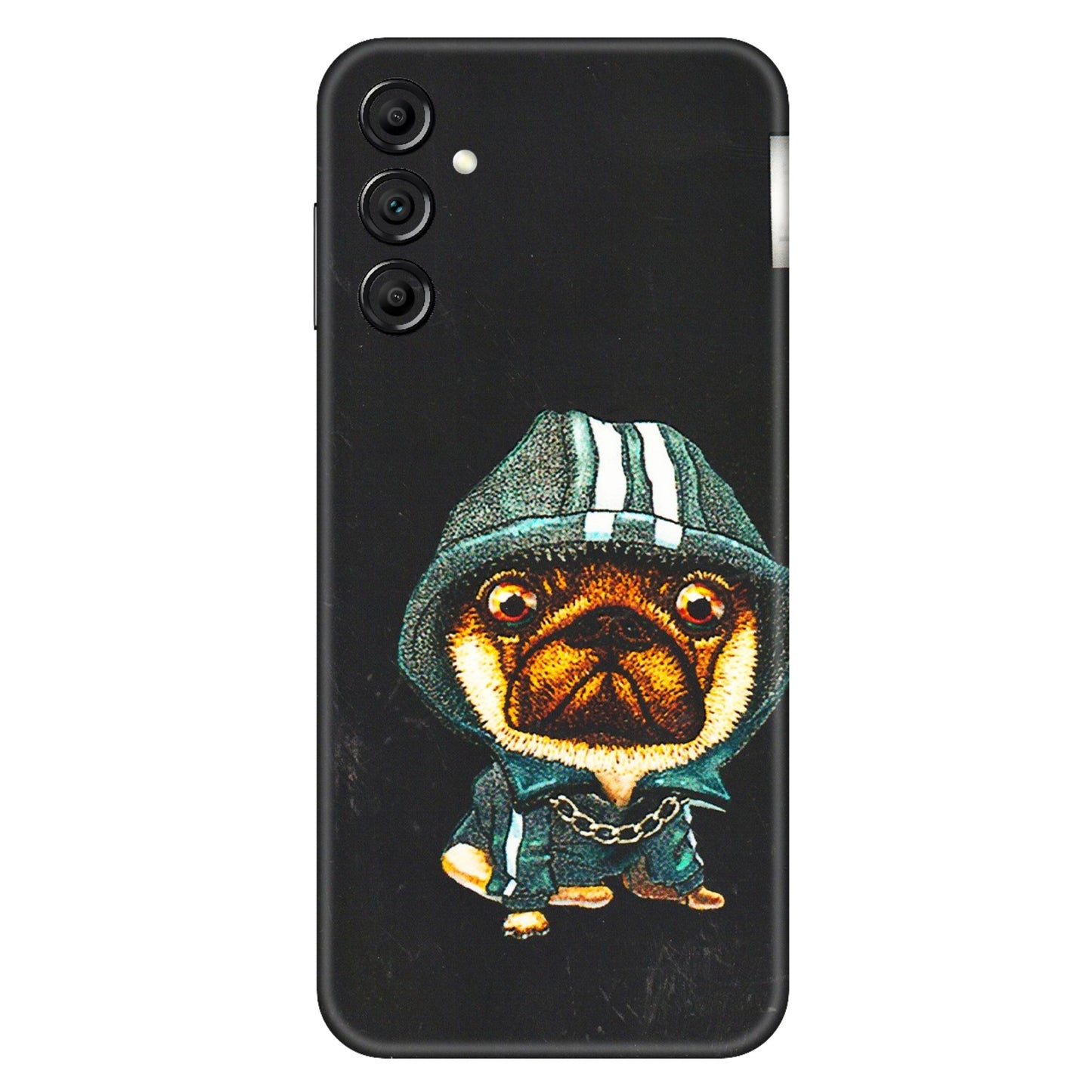 Samsung A/S Series Phone Skins (All Models) - Puppy N Hoodie - 3D Embossed Finish (L-90) Samsung Galaxy A14 (5G)