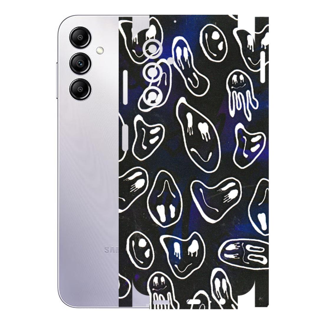 Samsung A/S Series Phone Skins (All Models) - Distorted Smileys - 3D Embossed Finish (L-92) Samsung Galaxy A14 (5G)
