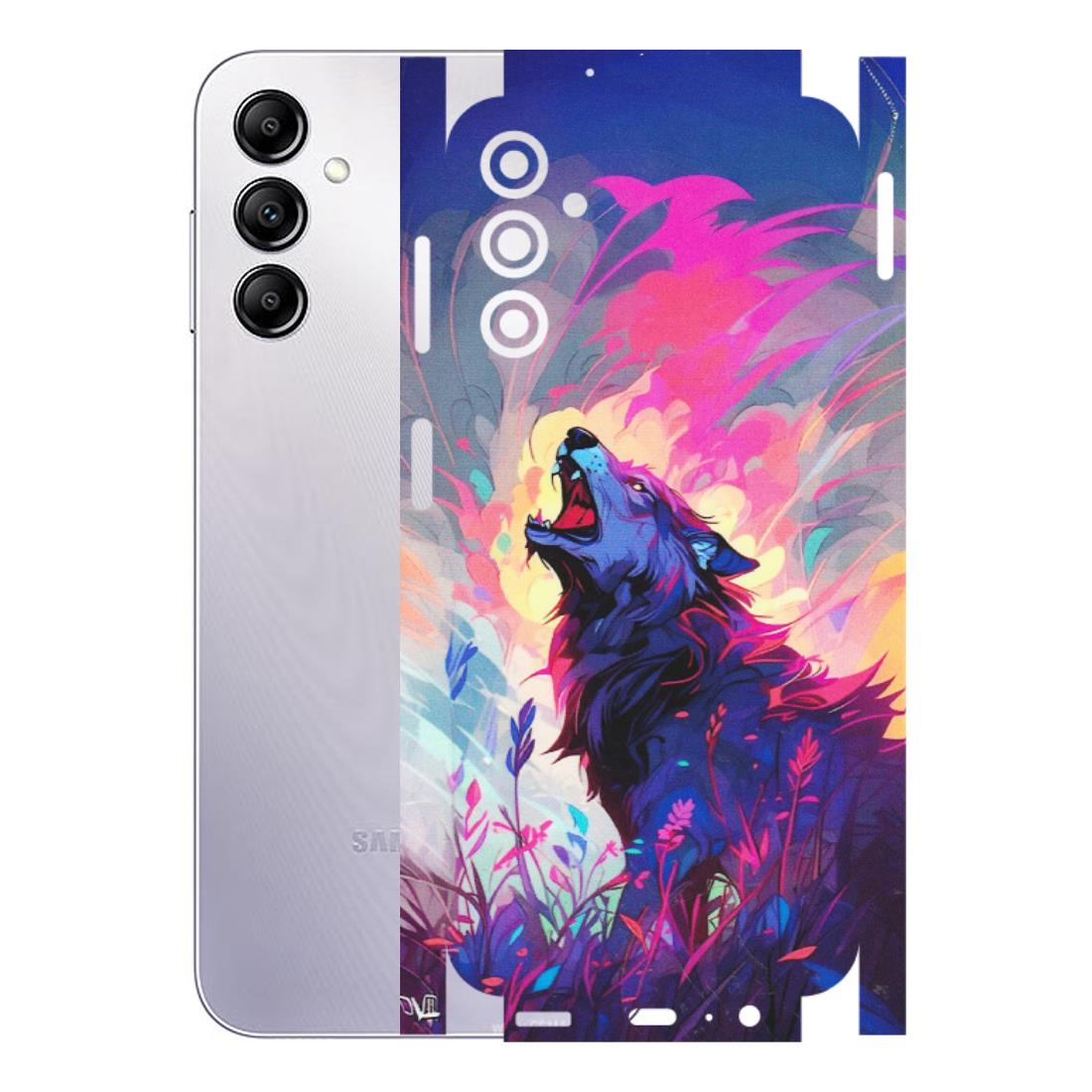 Samsung A/S Series Phone Skins (All Models) - New Wild Wolf Abstract - Matte Finish (M-125) Samsung Galaxy A14 (5G)