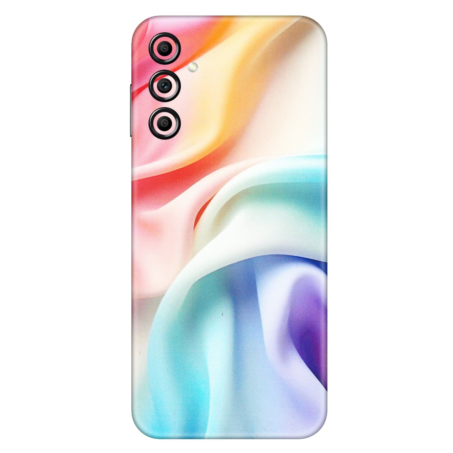 Samsung A/S Series Phone Skins (All Models) - Colourful Silk Cloth - Matte Finish (M-165) Samsung Galaxy A14 (5G)