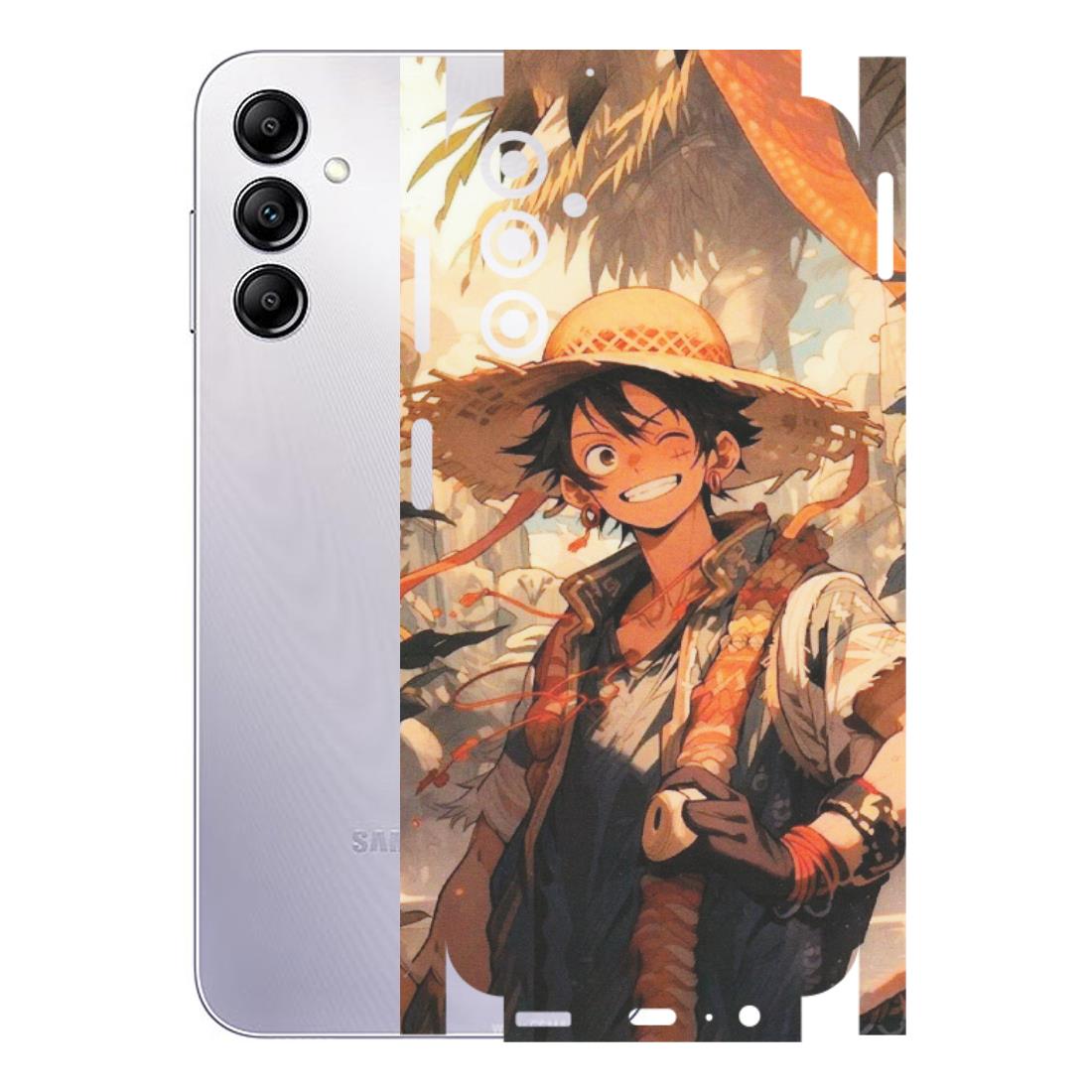 Samsung A/S Series Phone Skins (All Models) - Anime Character Smile - Matte Finish (M-33) Samsung Galaxy A14 (5G)