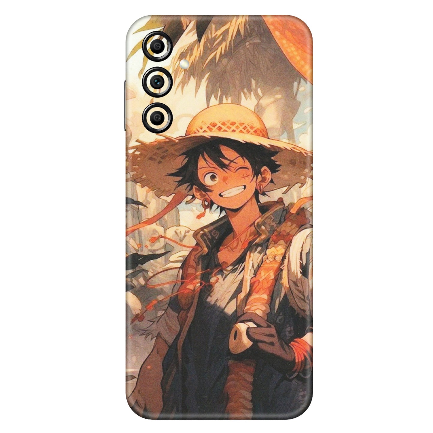 Samsung A/S Series Phone Skins (All Models) - Anime Character Smile - Matte Finish (M-33) Samsung Galaxy A14 (5G)