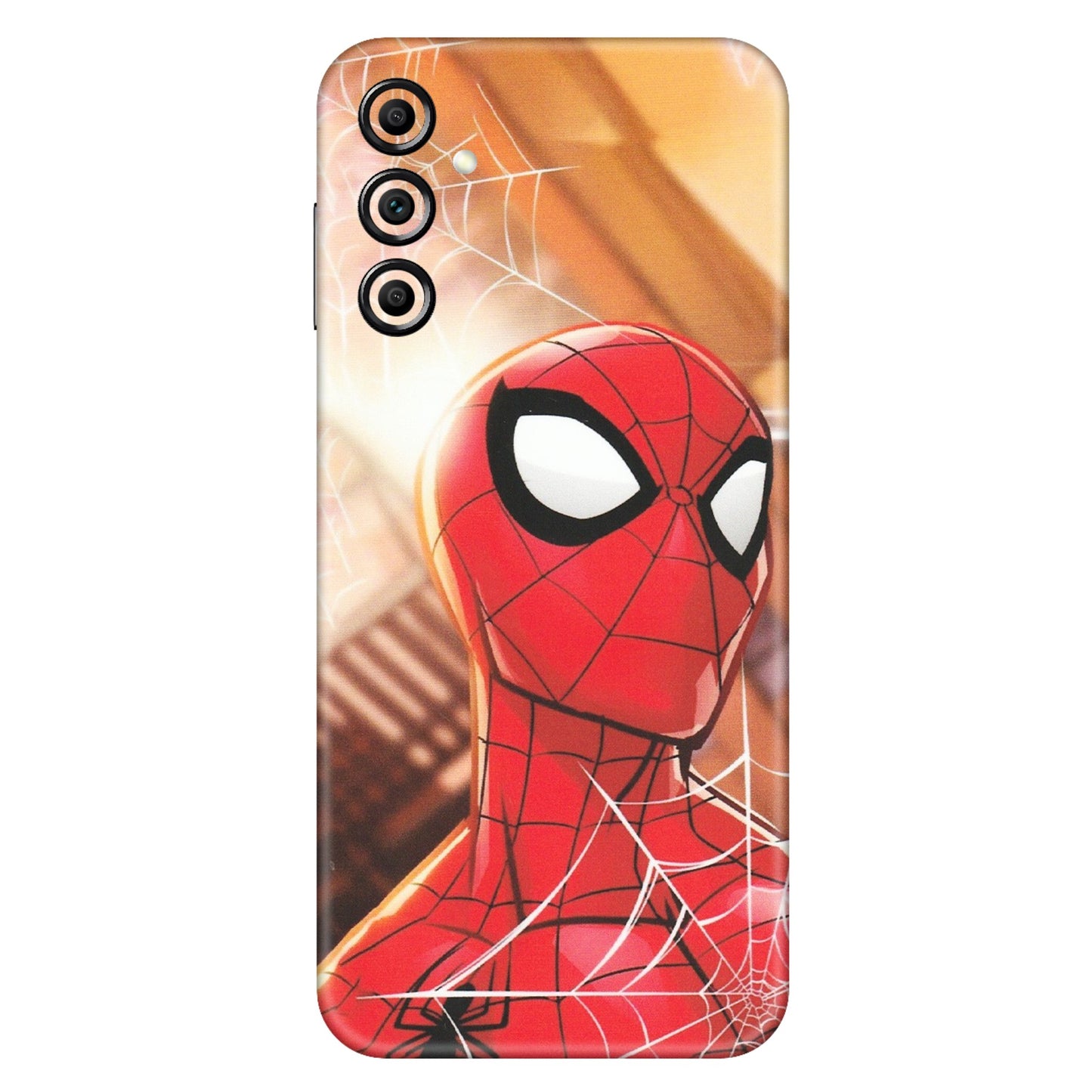 Samsung A/S Series Phone Skins (All Models) - Spiderman Face New - Matte Finish (M-41) Samsung Galaxy A14 (5G)