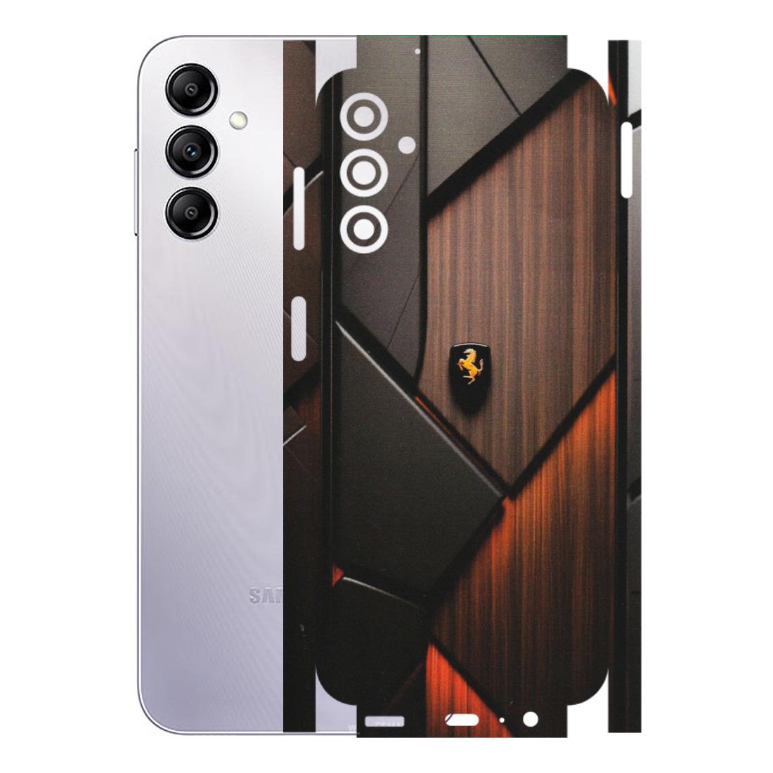 Samsung A/S Series Phone Skins (All Models) - Lambo Beauty Wood Pattern Sober - Matte Finish (M-51) Samsung Galaxy A14 (5G)